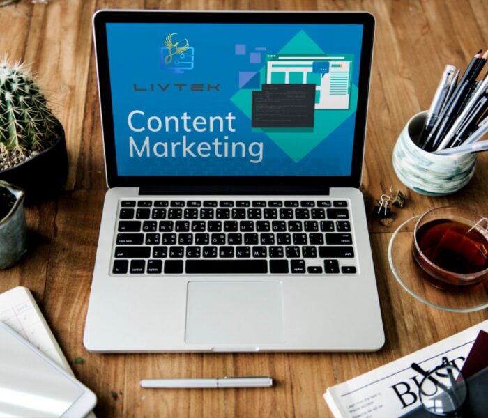 "Content marketing services by Livtek LLC – engaging and effective content to grow your brand"
